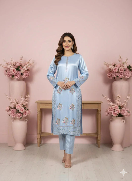 Ice Blue Muse hand made