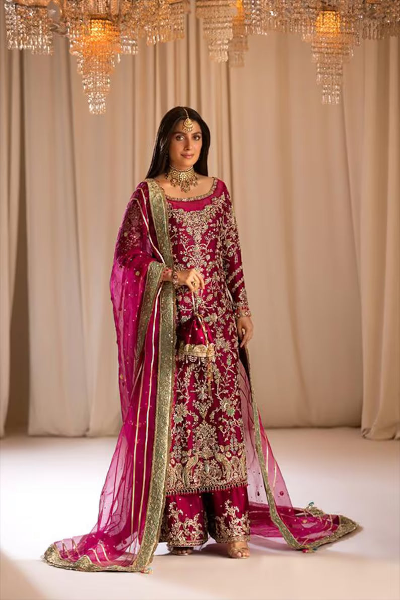 Aiza Khan Pakistani Wedding Dress
